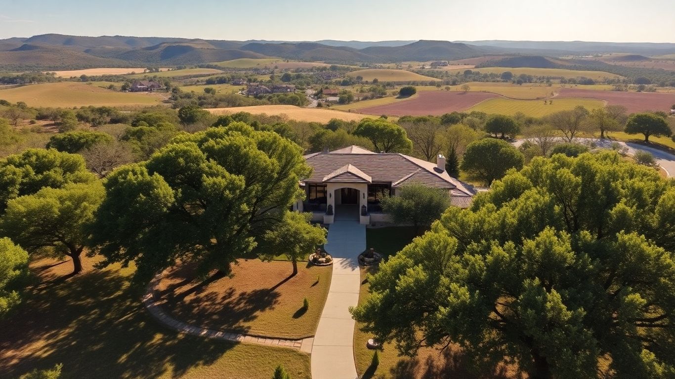 Luxury home in New Braunfels Hill Country
