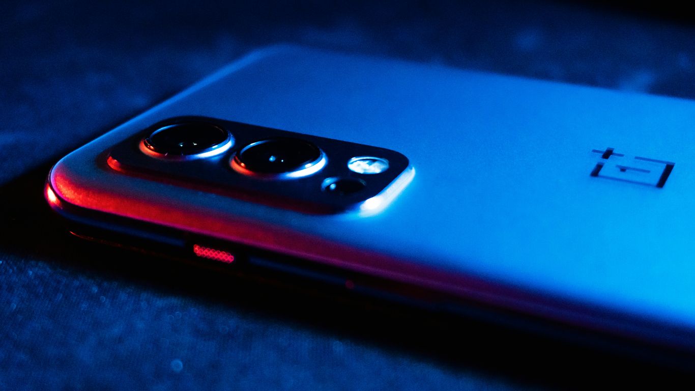 a close up of the back of a cell phone