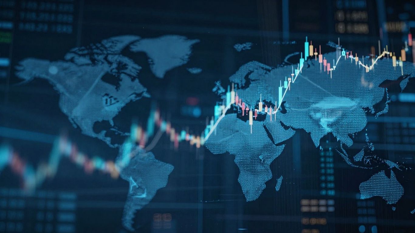 Yahoo Finance stock market data visualization