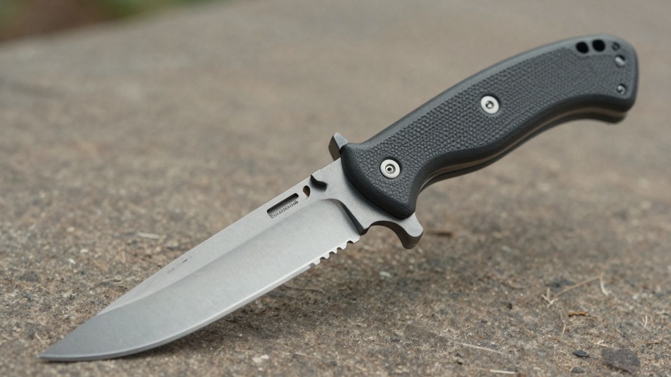 Benchmade Anonimus camping and hiking knife