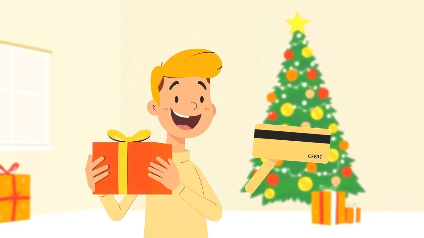 Christmas loan with bad credit illustration