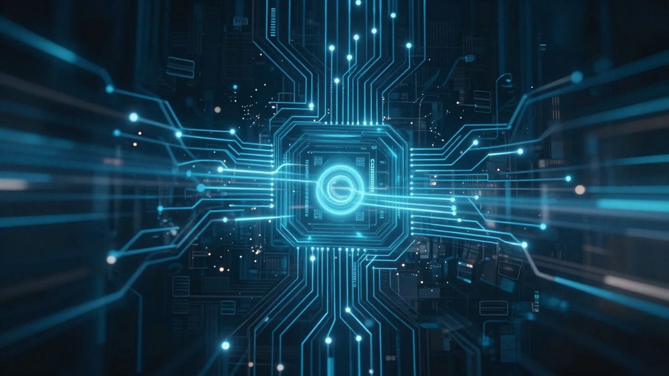 Fast data streams and glowing circuits