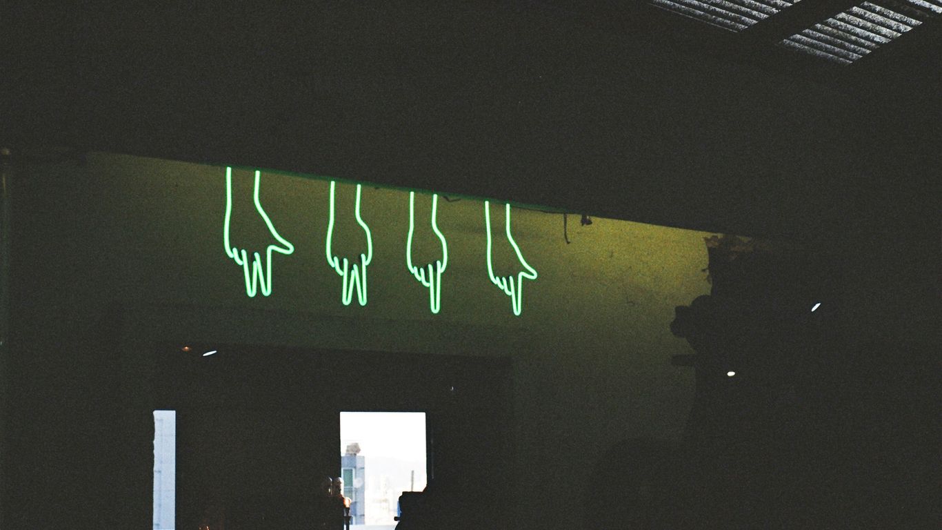 hand gestures signage