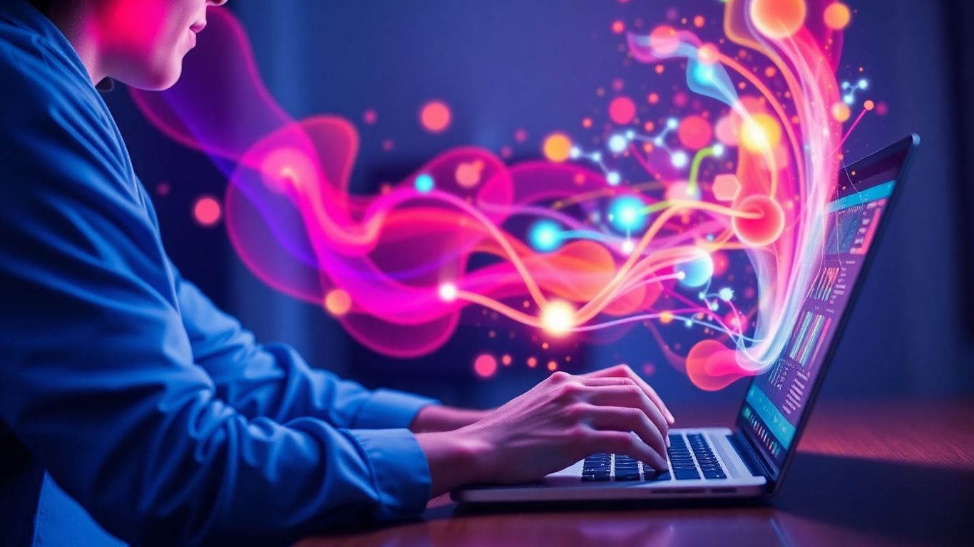 Repurposing blog content into social media posts.