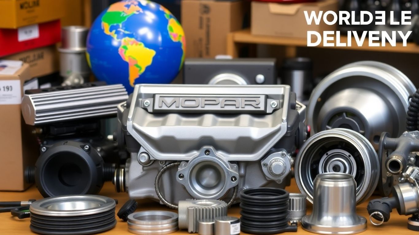 Worldwide Mopar Chrysler parts delivery