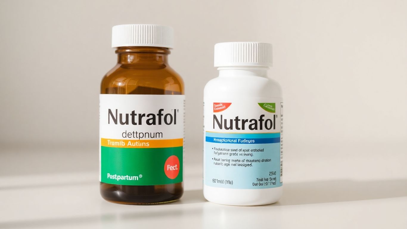 Nutrafol Postpartum vs. other Nutrafol formulas