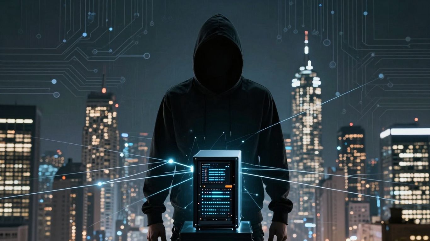 Andrew Tate and digital control concept.