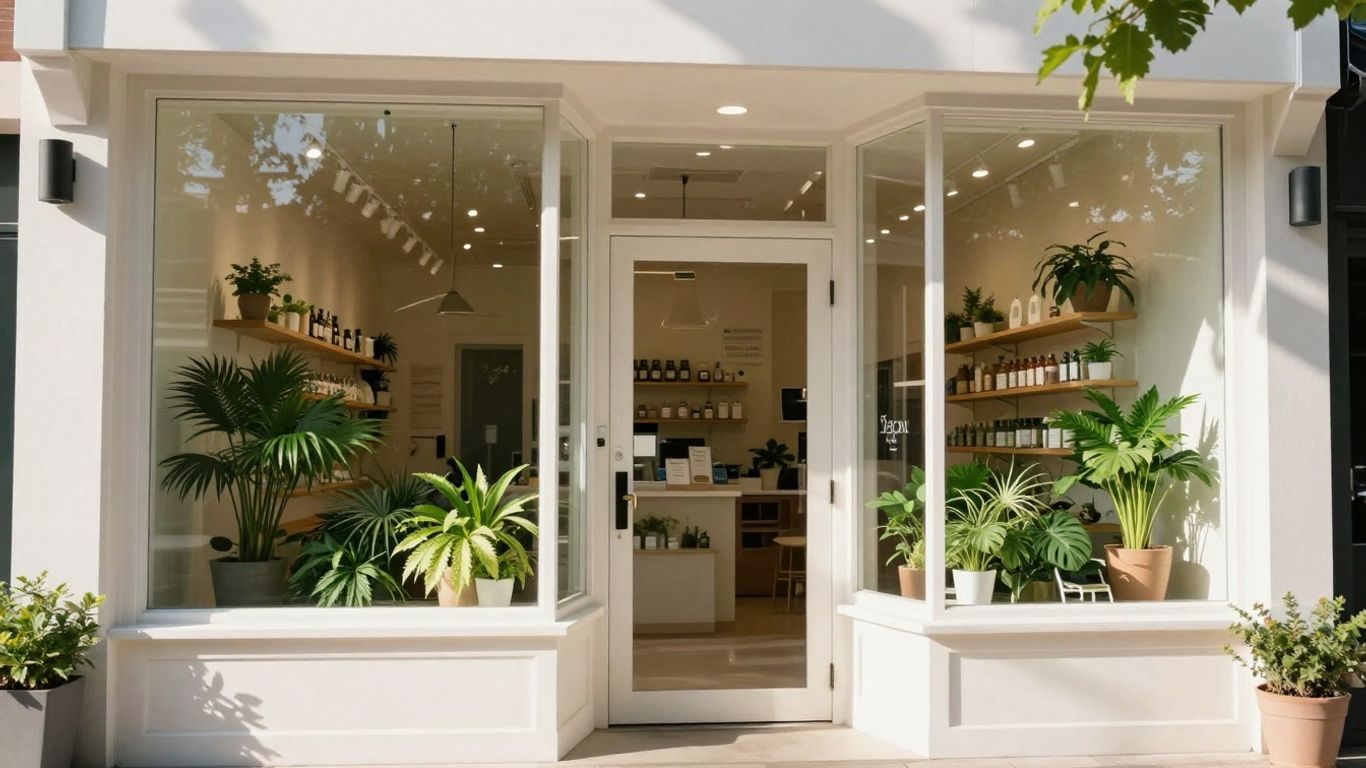 Cannabliss & Co. dispensary storefront in Portland, Oregon.