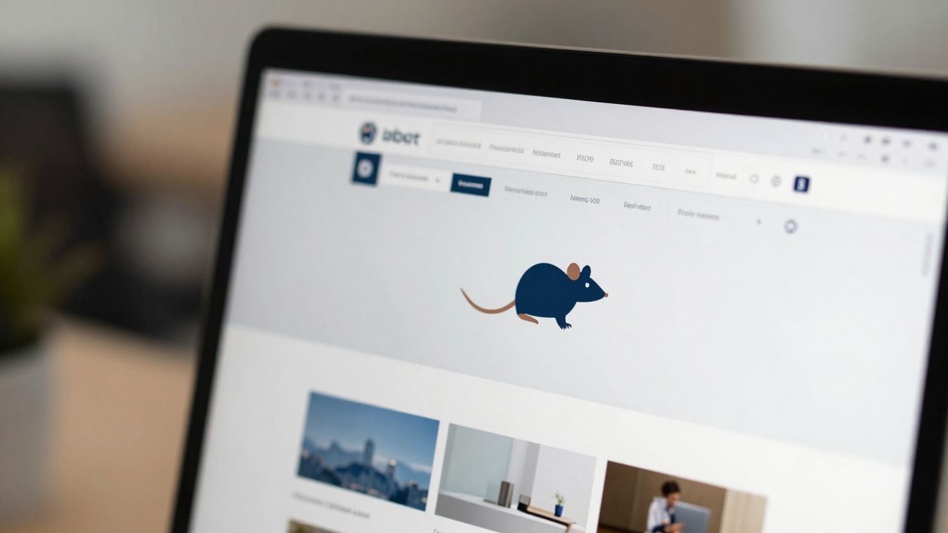 Rats Army SARMs website on a computer screen.