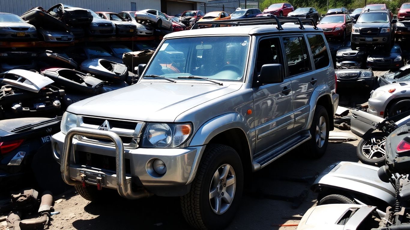 Mitsubishi 4x4 parts yard
