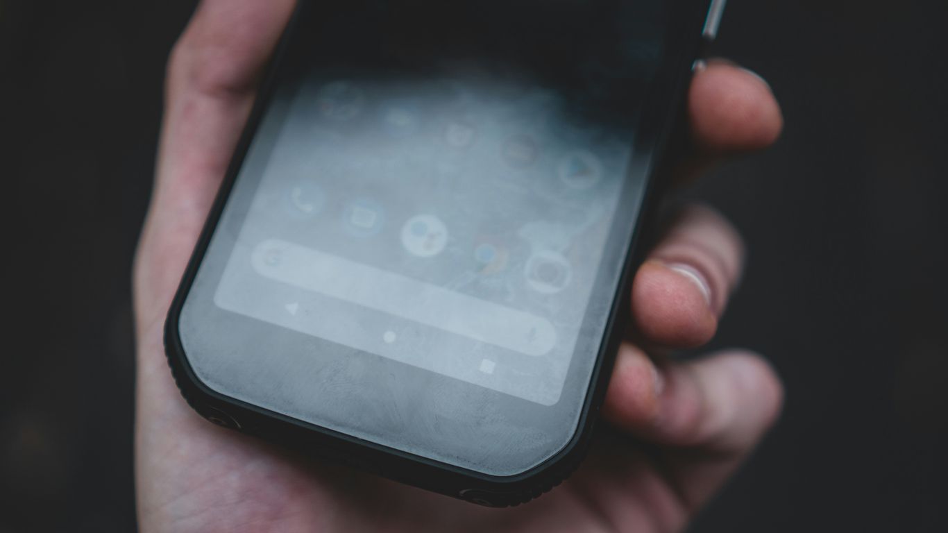 black and white smartphone case