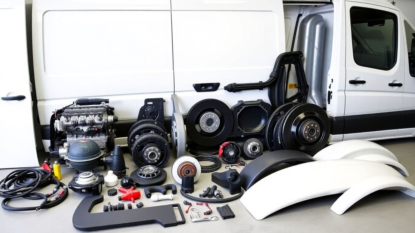 Volkswagen Crafter van parts