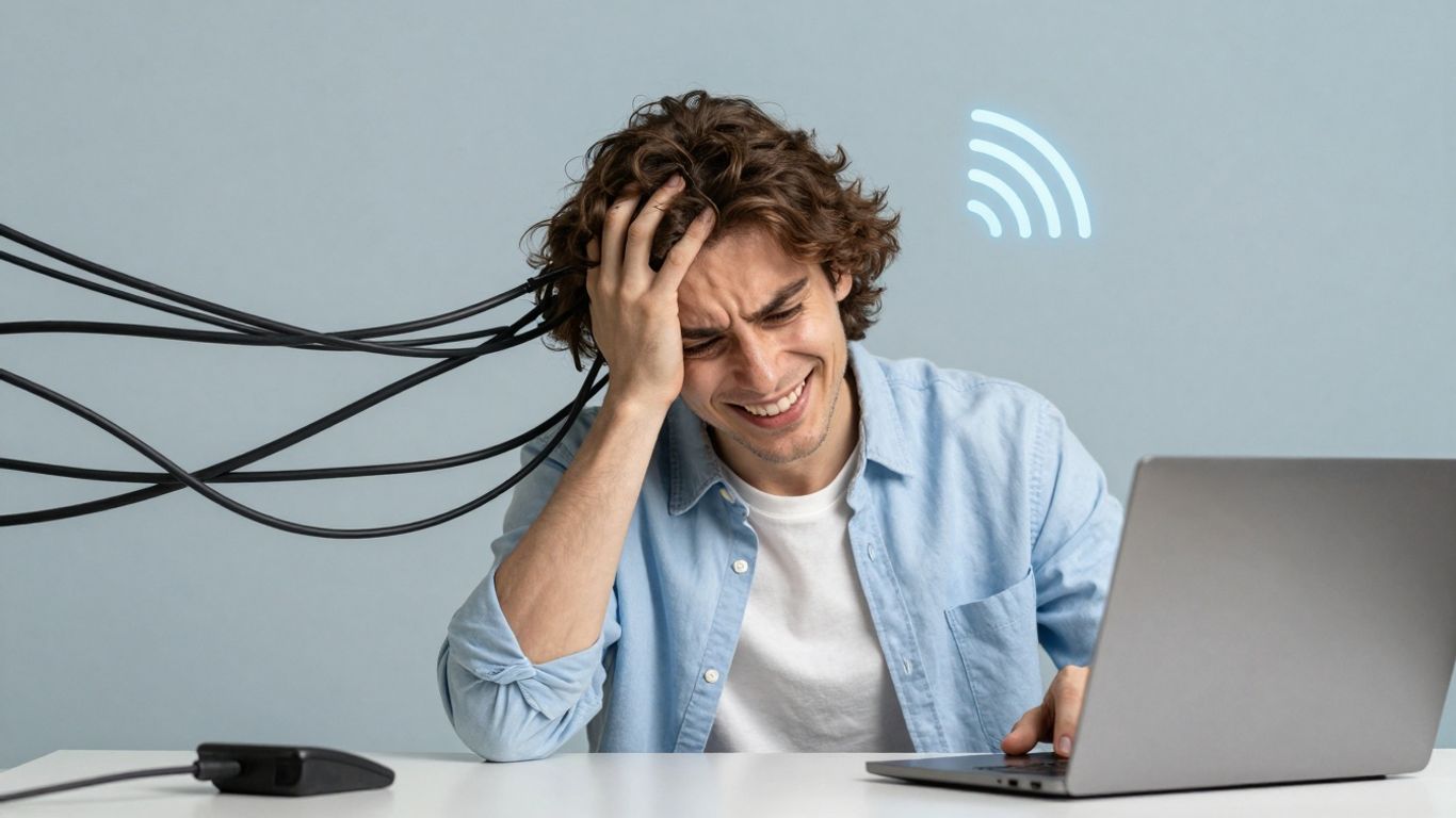 Pessoa livre usando internet sem limites ao ar livre.