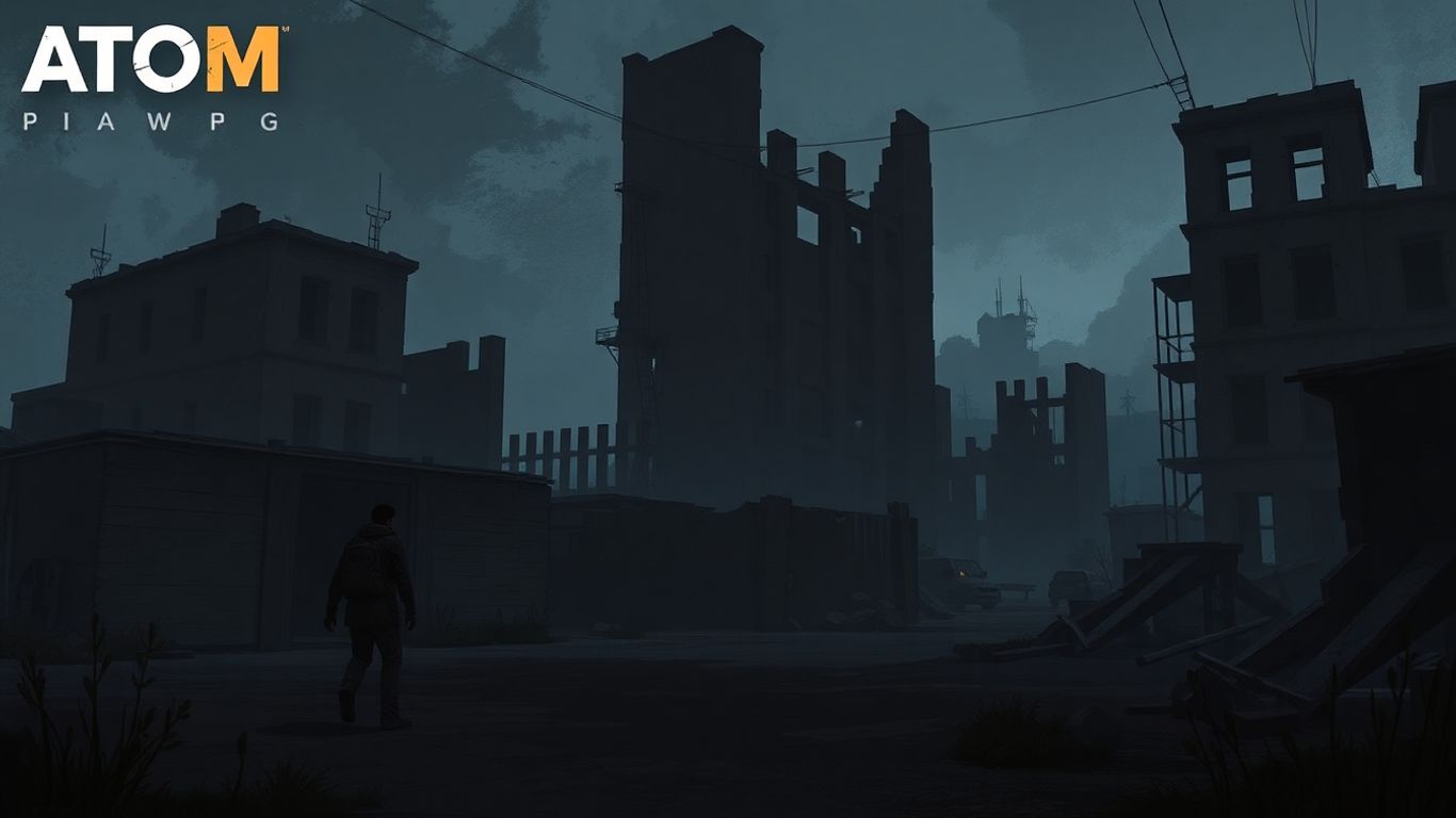 Atom RPG wasteland survivor illustration