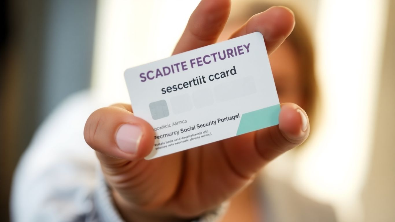 Cartão da Segurança Social com número NISS