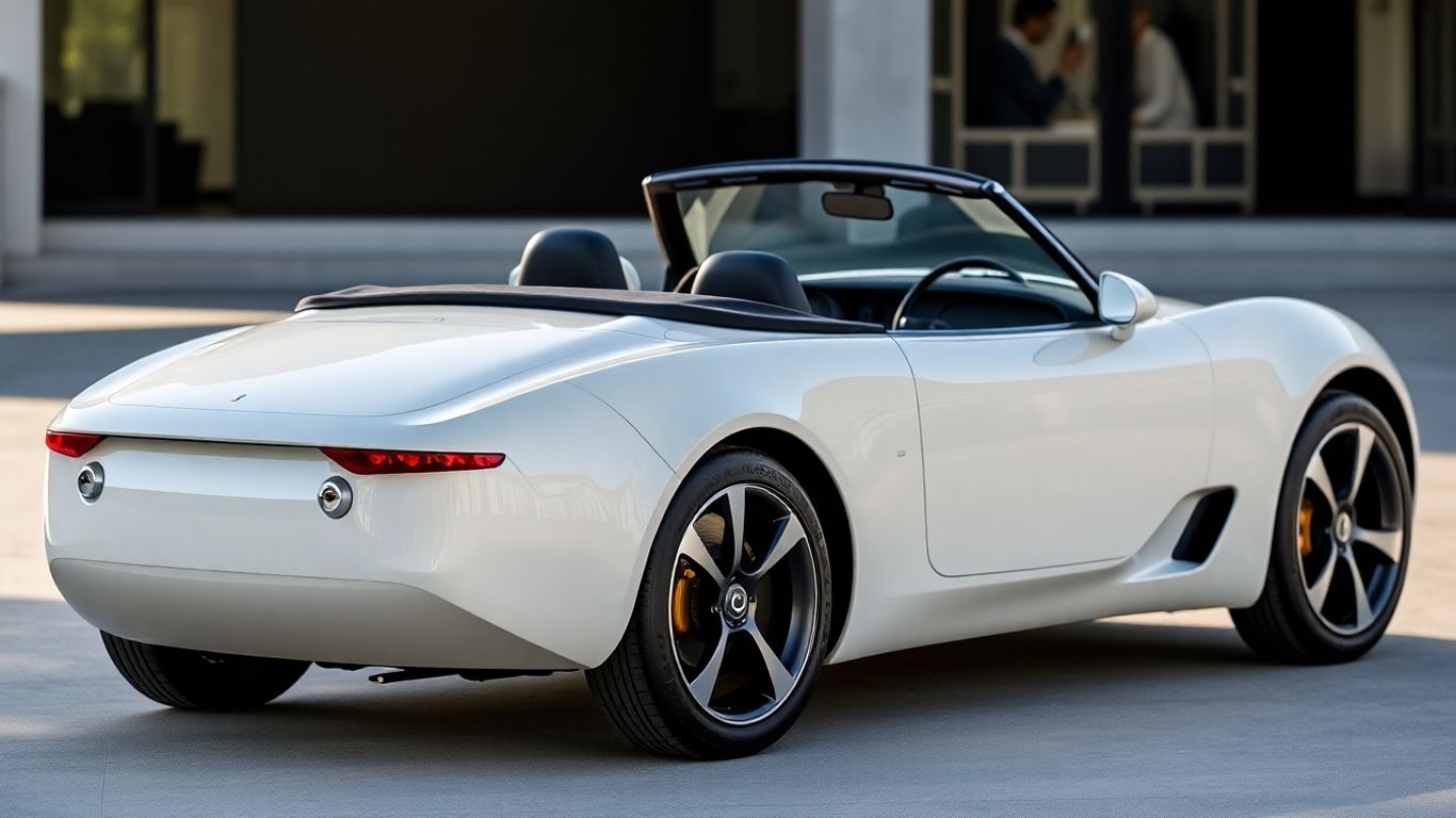 AC Cars Electric Ace Roadster exterior view