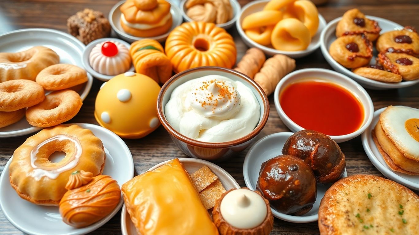 ชุดอาหารว่าง วราภรณ์ หลากหลายเมนู