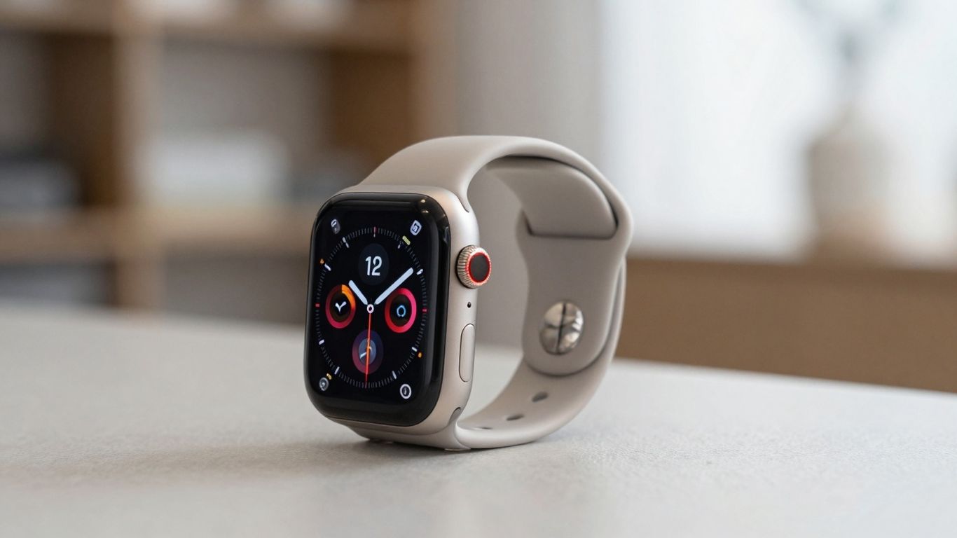 Apple Watch Series 10 on a clean surface.