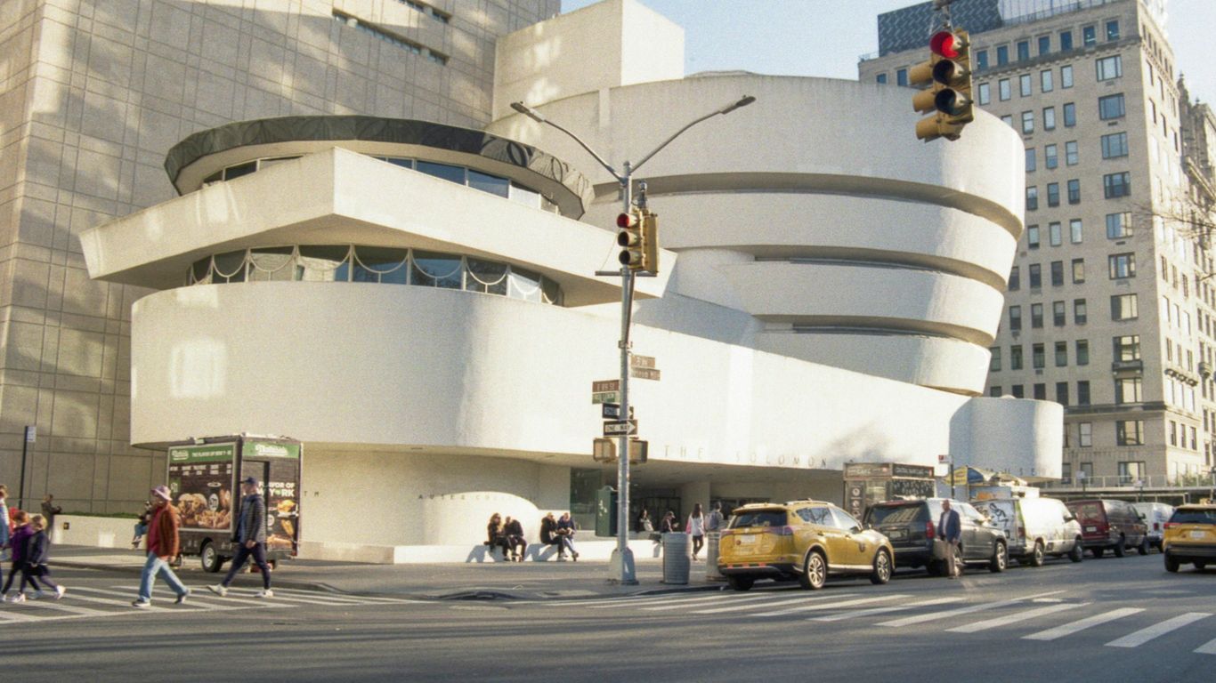 The solomon r. guggenheim museum in new york city.