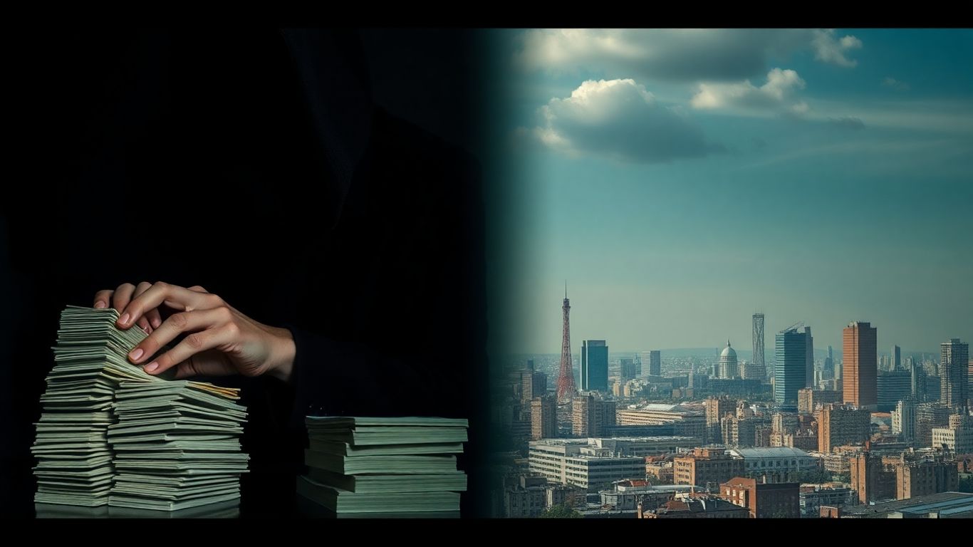 Money and cityscapes