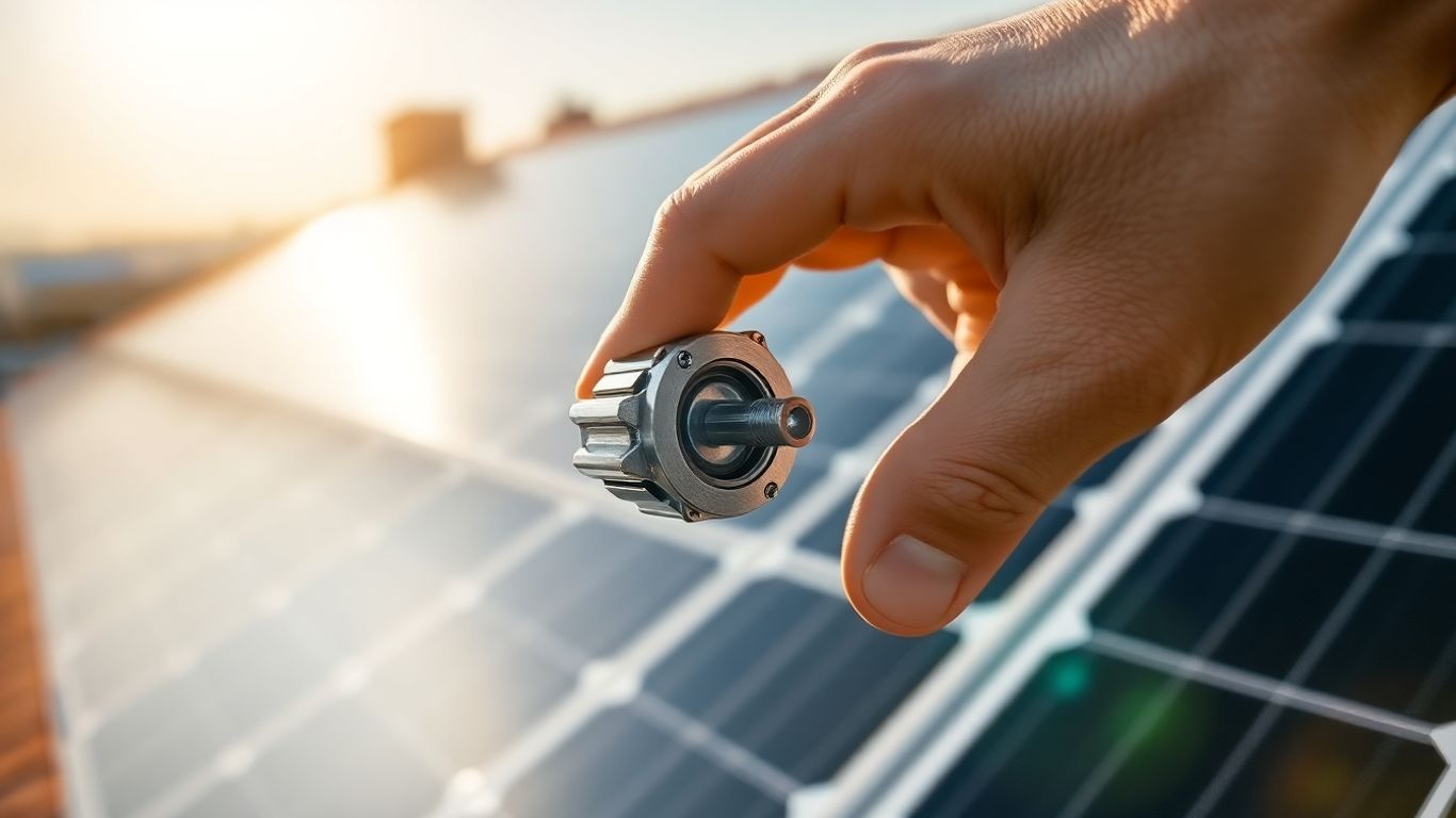 Connexion de panneau solaire et contrat CARD