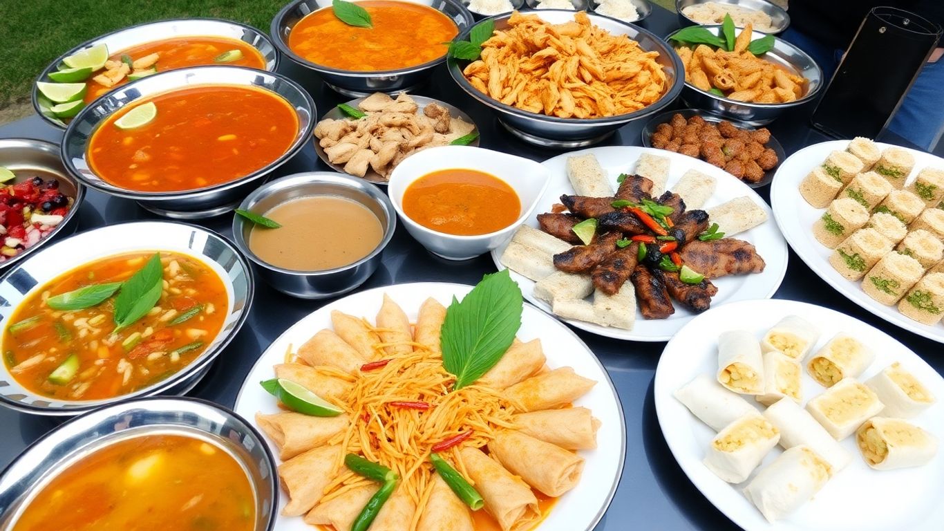 อาหารจัดเลี้ยงพร้อมเสิร์ฟในอุตรดิตถ์