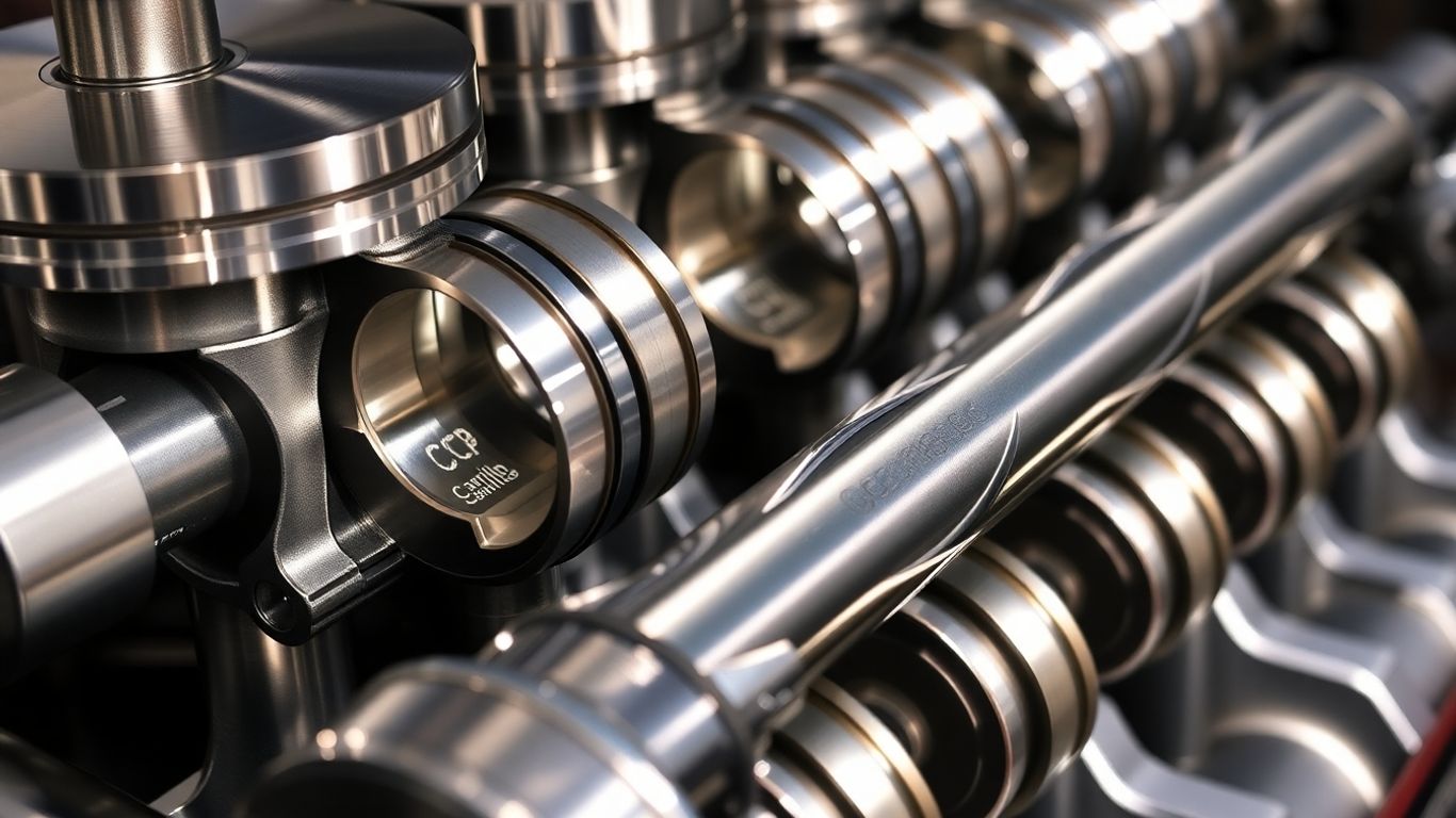 CP Carrillo pistons and connecting rods