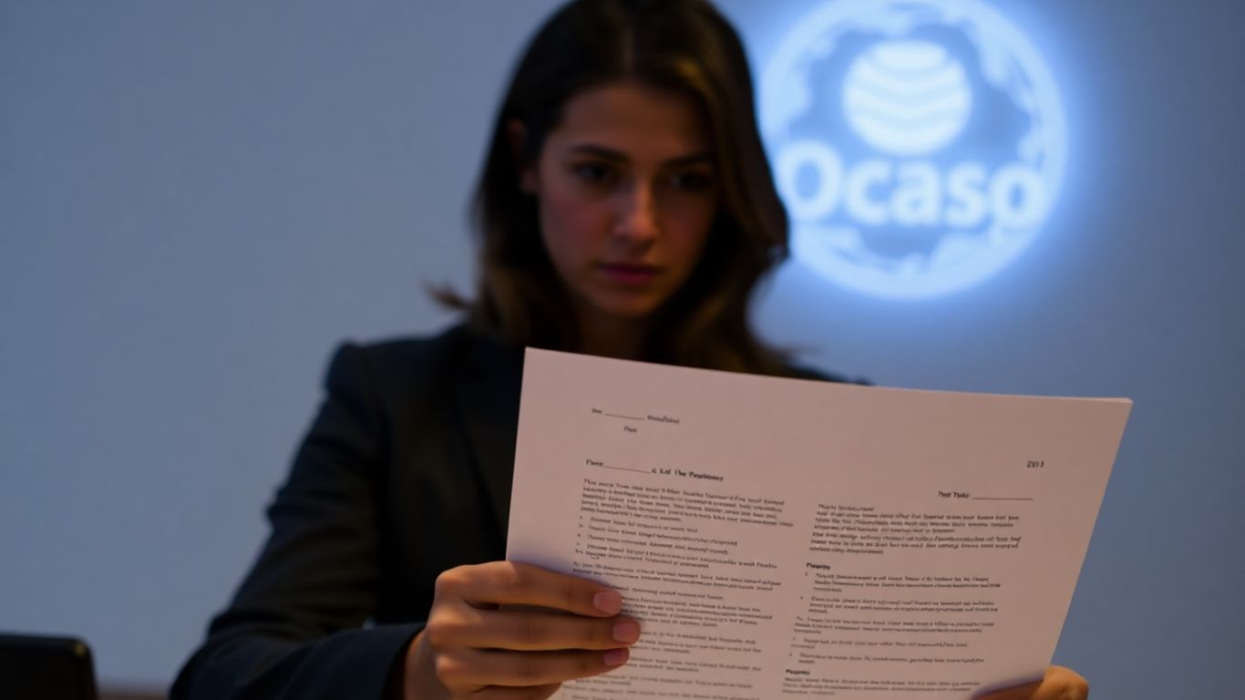 Persona cancelando seguro de Ocaso.