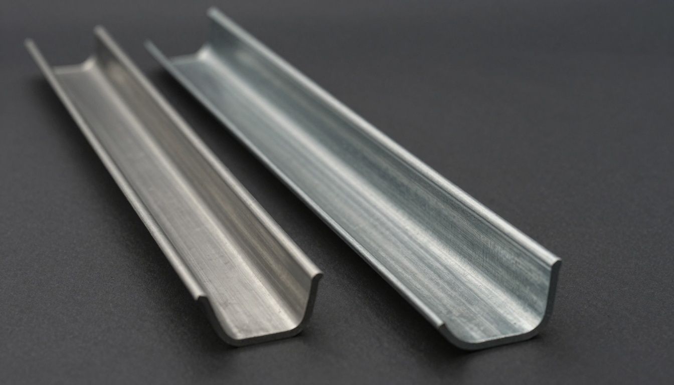 Featured image comparing Stainless Steel and Galvanized Steel drainage channels