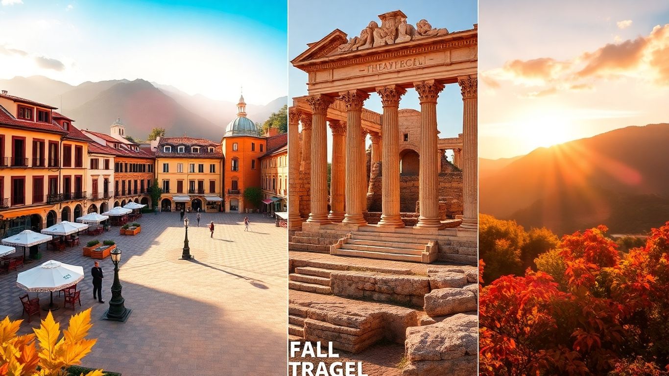 Fall getaway destinations: culture and nature.