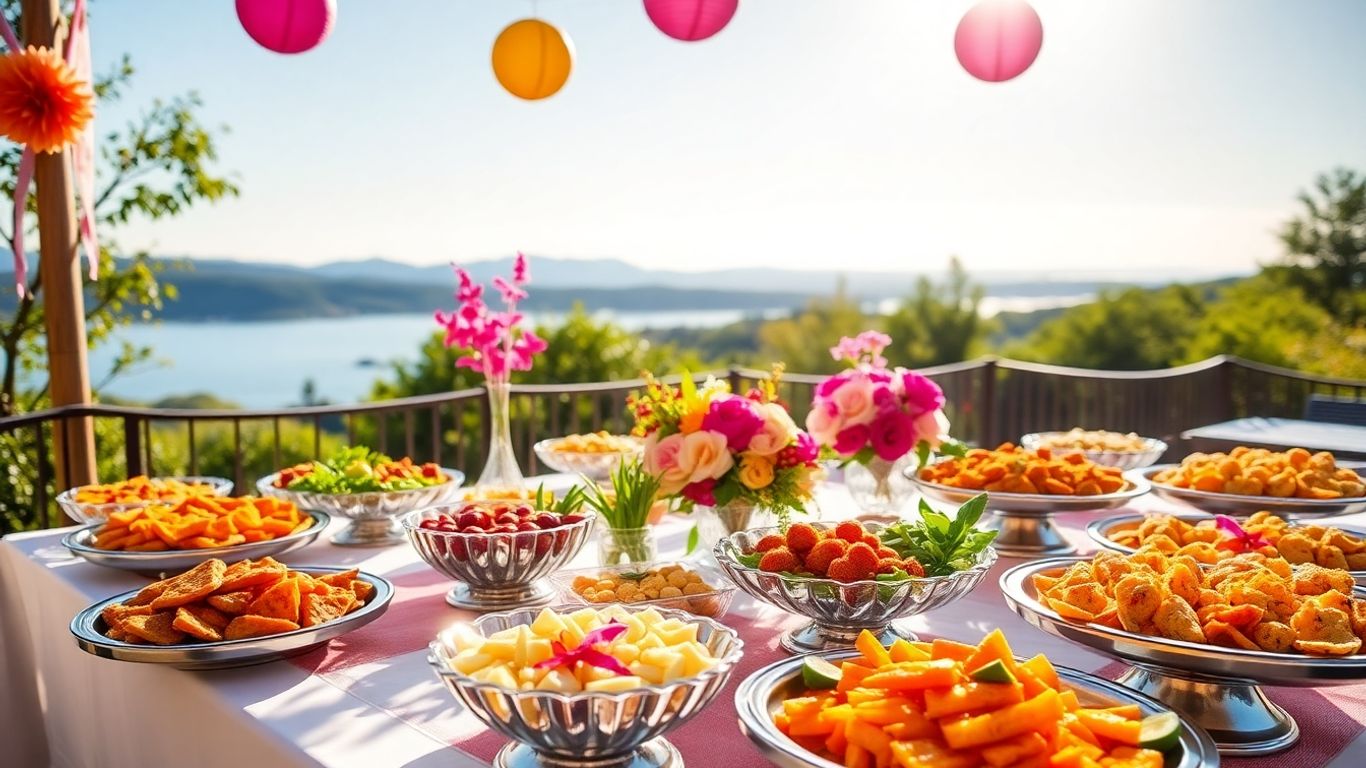 จัดเลี้ยงนอกสถานที่ 15 คน อาหารสวยงาม บรรยากาศดี