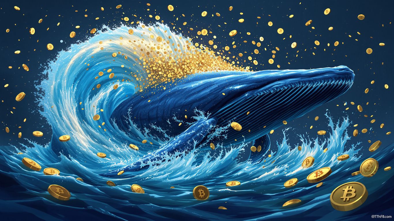 Ethereum whale emerges, stirring crypto.