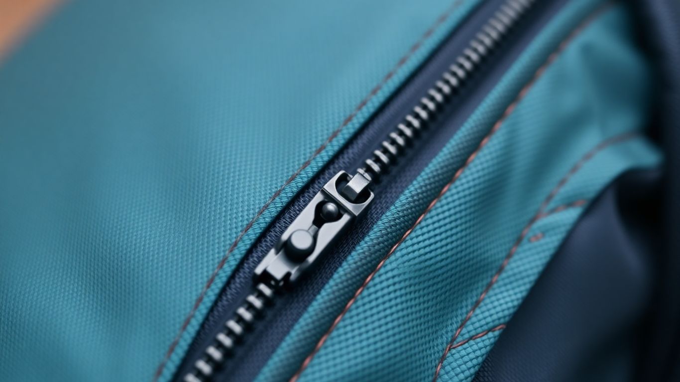 Wysokiej jakości zamek błyskawiczny na plecaku podróżnym