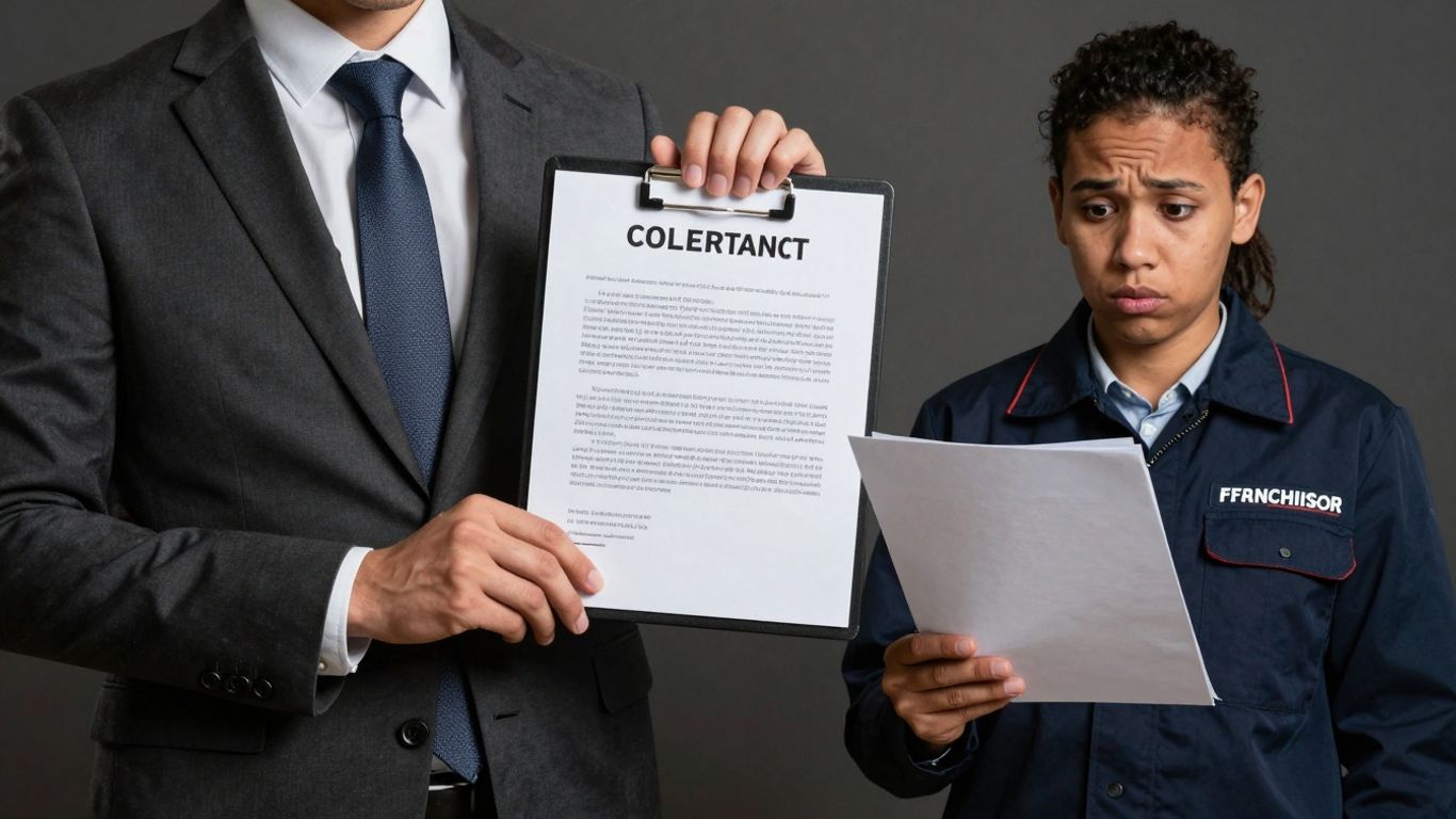 Francizatul cu puterea în franciza inversă.