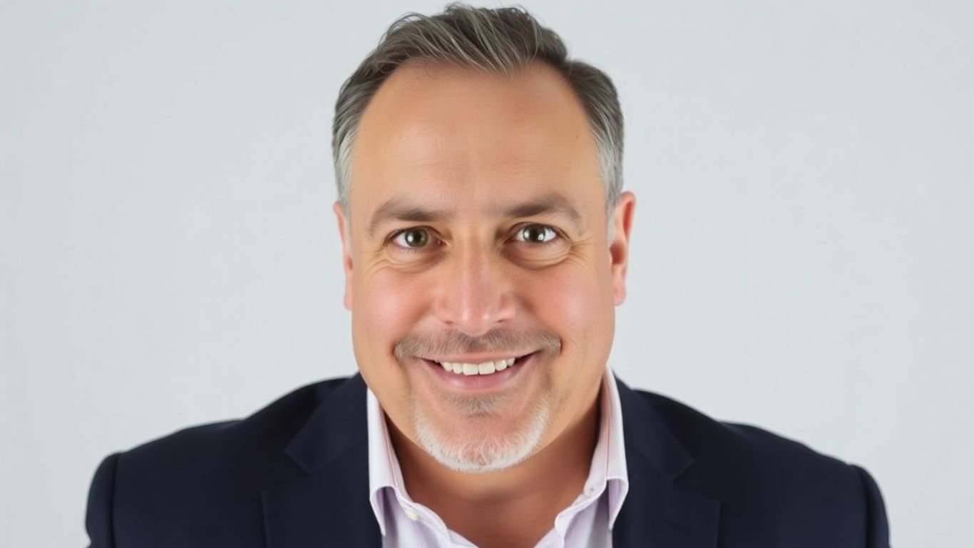 Apresentador João Patrício da TVI sorrindo.