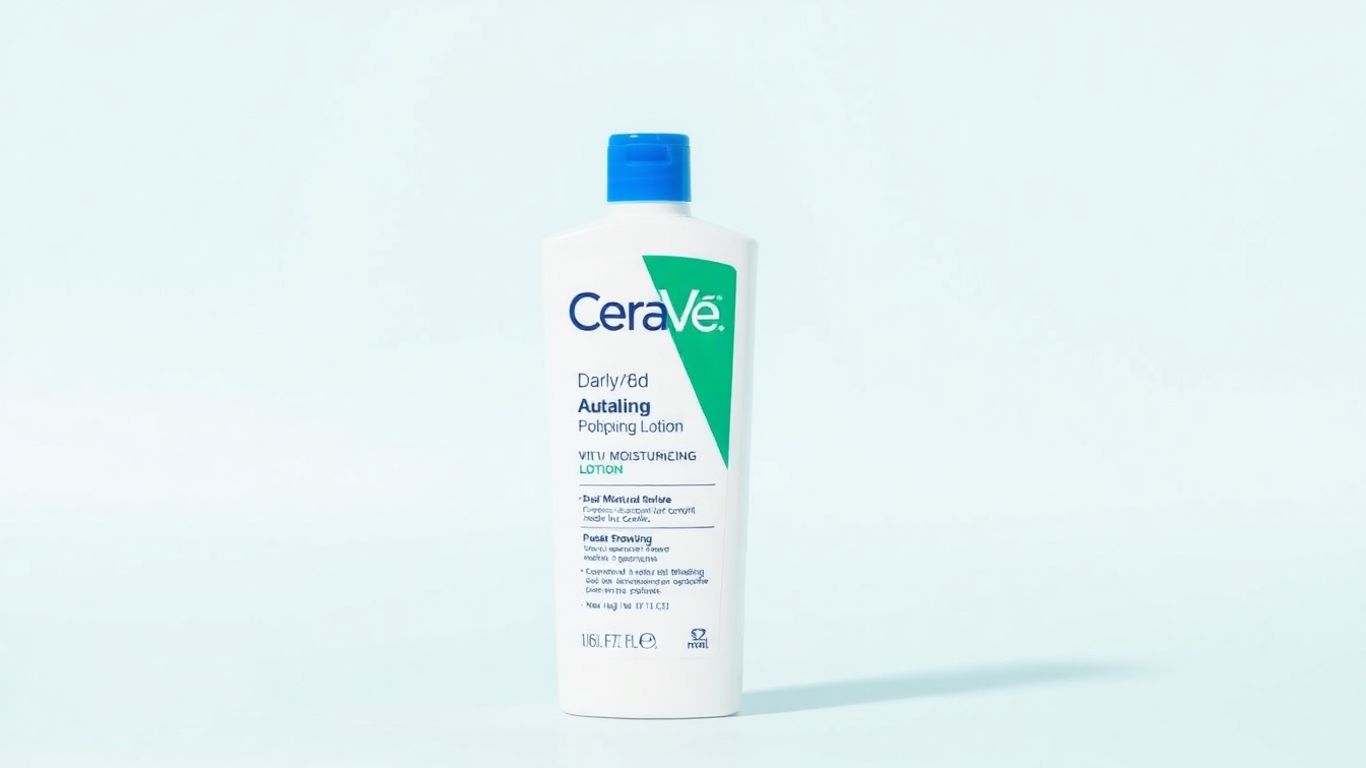 CeraVe Daily Moisturizing Lotion bottle on a clean background.