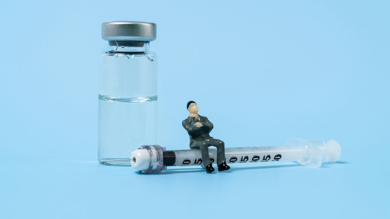 a person on a machine