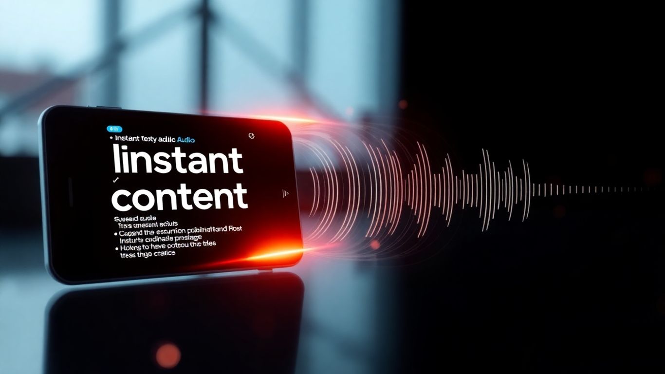 Text to podcast AI transformation