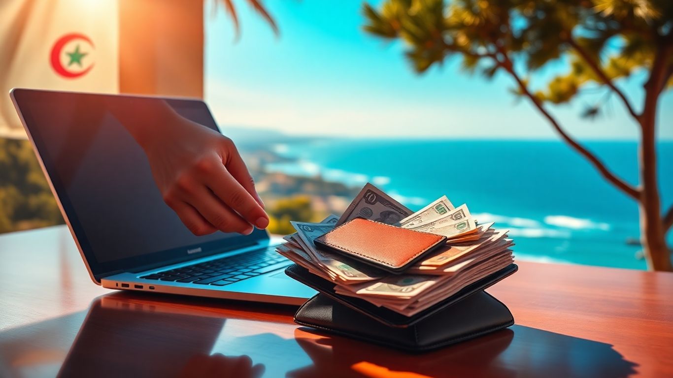 الربح من الإنترنت في الجزائر وسحب الأموال عبر CCP