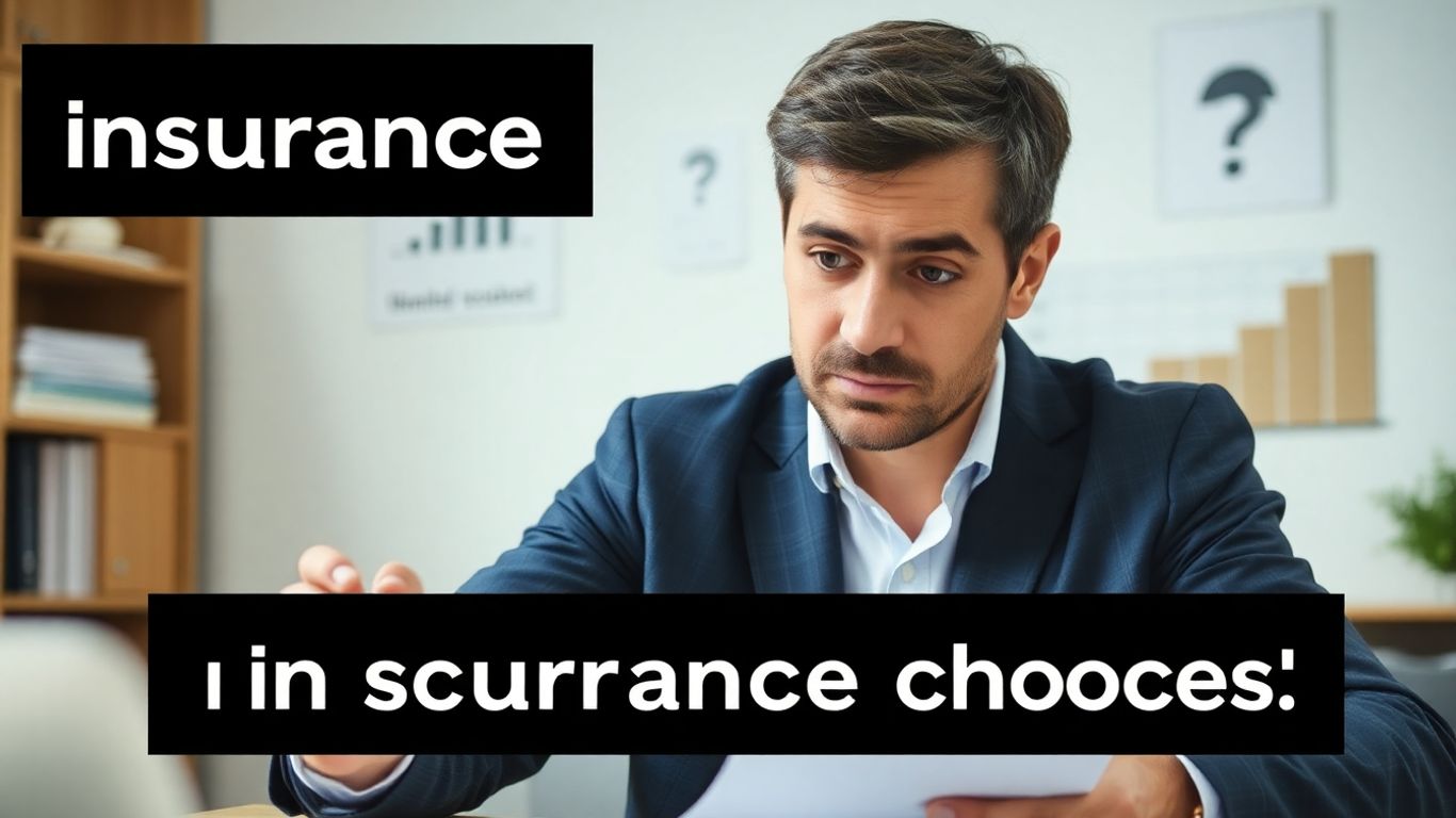 Persona considerando contrato de seguro Caser.