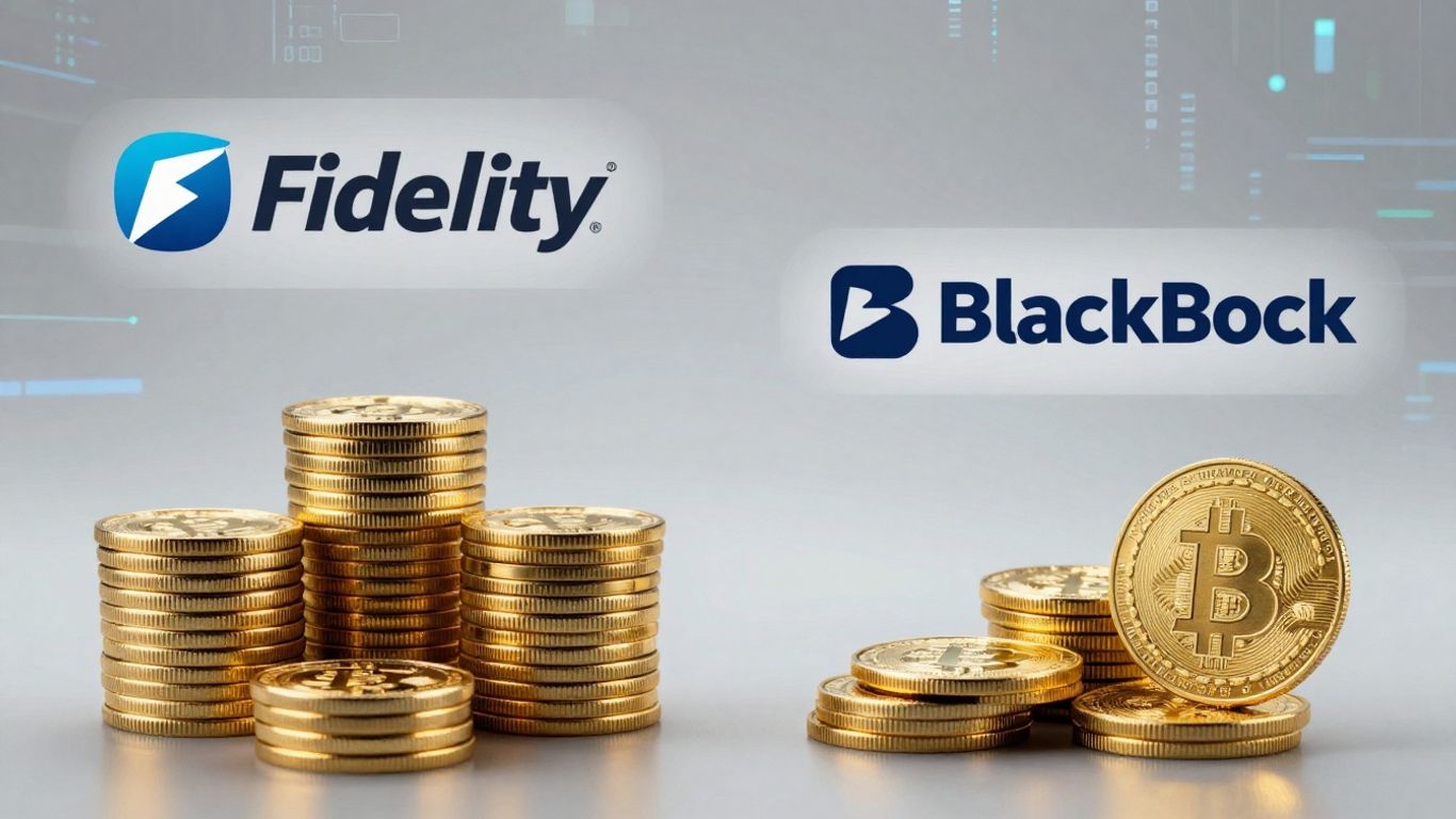 Fidelity vs BlackRock Bitcoin ETFs market dominance comparison