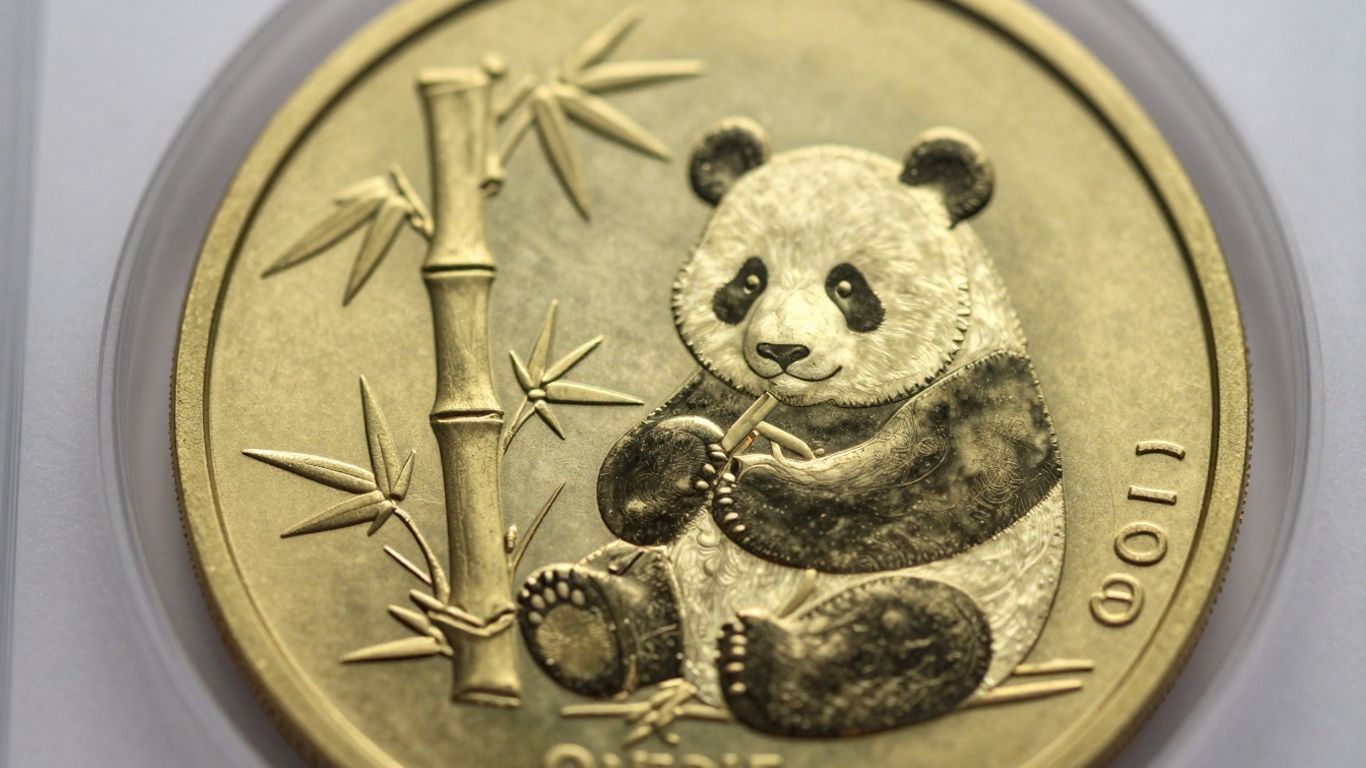 Chinese Gold Panda coin, investment, long-term, secure future