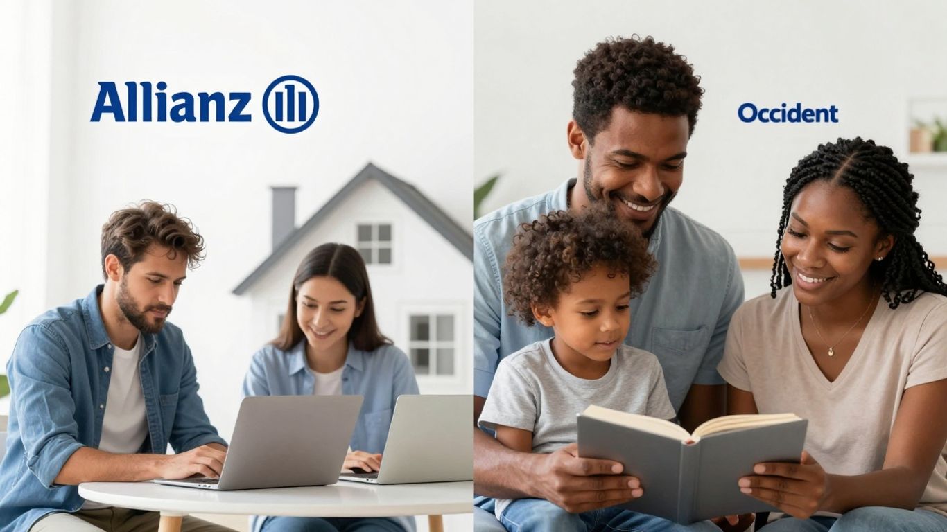 Comparativa de seguros de hogar Allianz y Occident.