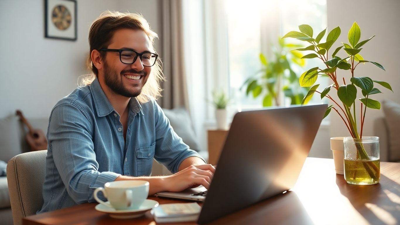 Aussie coaching health and wellness from home.