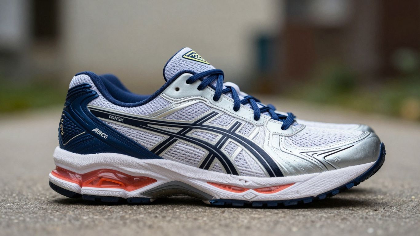 Pantofi sport ASICS GEL-KAYANO 14 în acțiune.