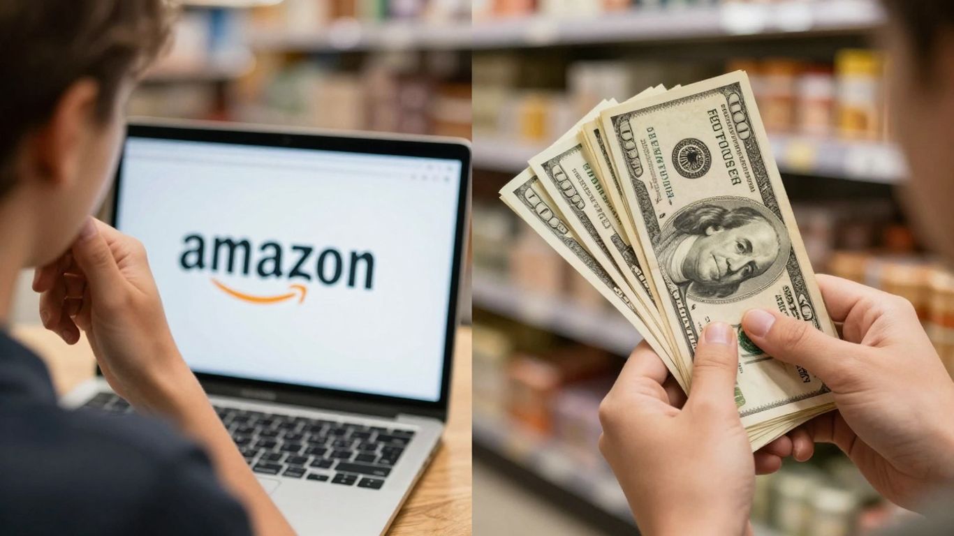 Amazon selling profits and decision making.