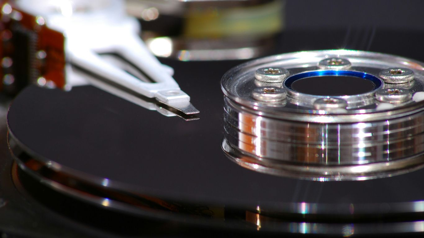 a close up of a disc with a toothbrush on top of it