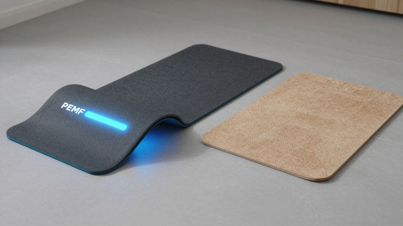 PEMF mat and grounding mat comparison.