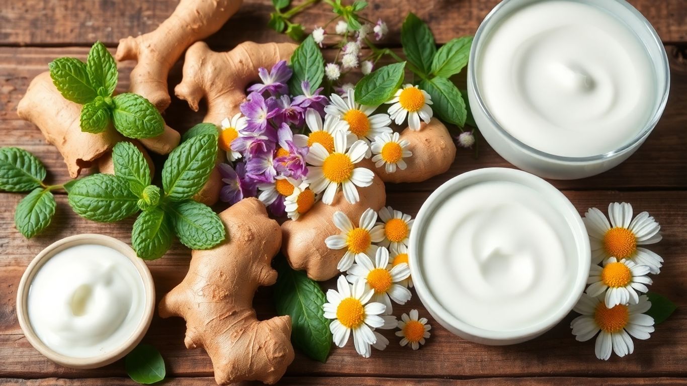 Plante și ingrediente naturale pentru tratamente gastrointestinale.