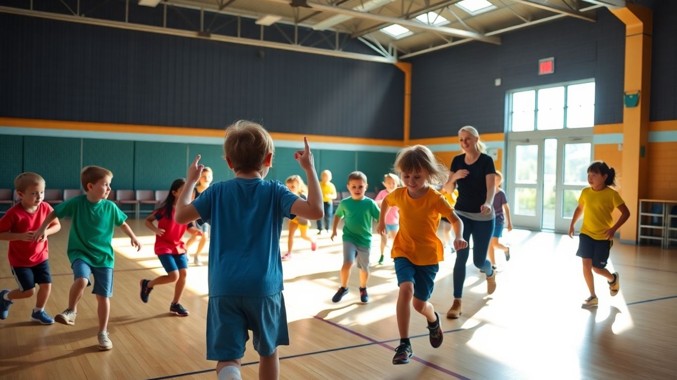 Grundschulsport mit Technologie und Spielen